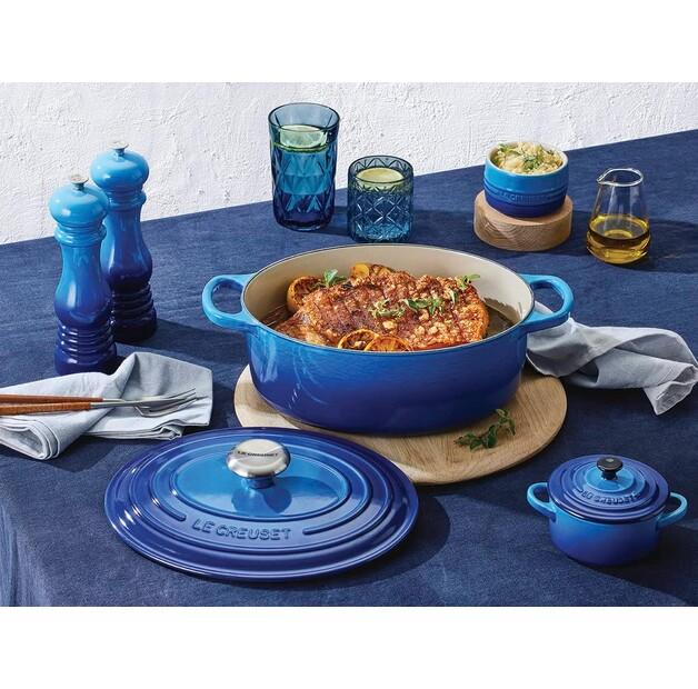 Cast Iron Roaster Le Creuset Signature Oval 29 Cm Azure 4.7 L (21178292202430)