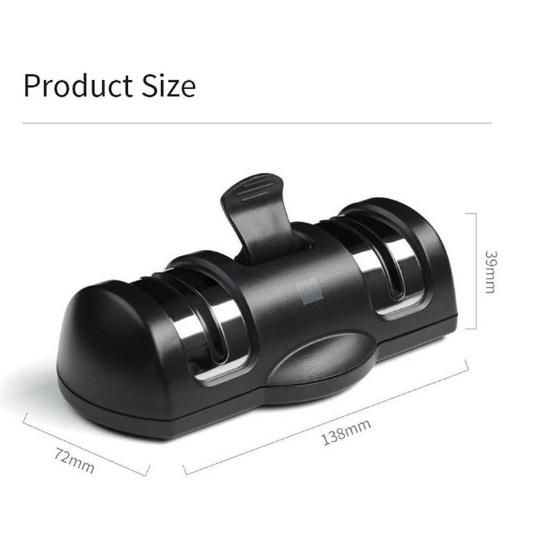 Xiaomi Youpin Huohou Sharpen Stone Brousky s dvojitým kotoučem Brousky na brusky K-nife Nástroj pro rychlé ostření Grindstone Kuchyňské nástroje