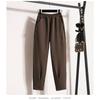 Amazon High Waist Woolen Pants Slim Looking Oversize Women's Clothing
