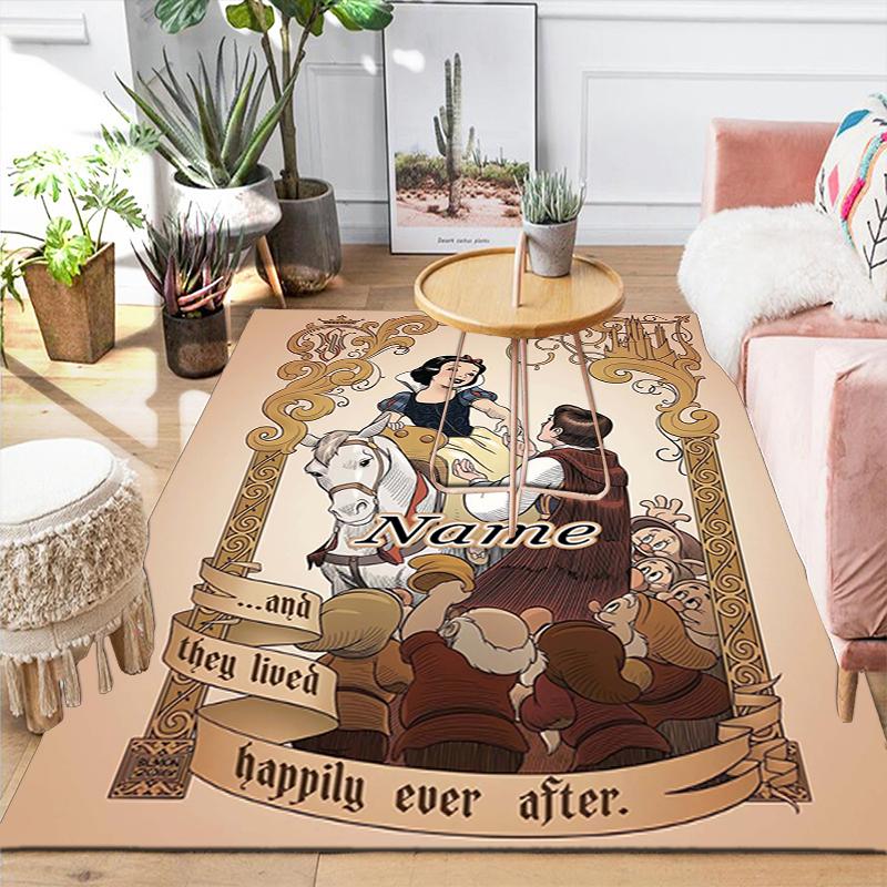 Custom 1Pc Grumpy Dopey'S Adventure Rug Office Carpet Indoor Outdoor Entrance Doormat Nonslip Soft And Comfortable Living Room D916240