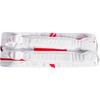 Li-Ning Durable Large Capacity Wear-Resistant PU Fitness Bag Unisex bags White Red ABLV019-2