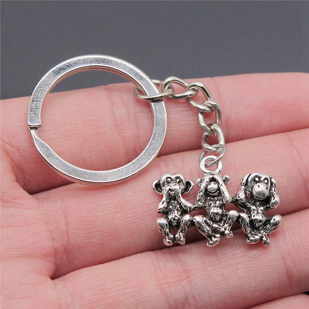 Forest Animals Bear Key Ring Women Jewellery Birthday Odd Clearance Sale Items