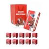 Christmas Celebratory Burst Up Prize Box Paper Aircraft Holiday Craft