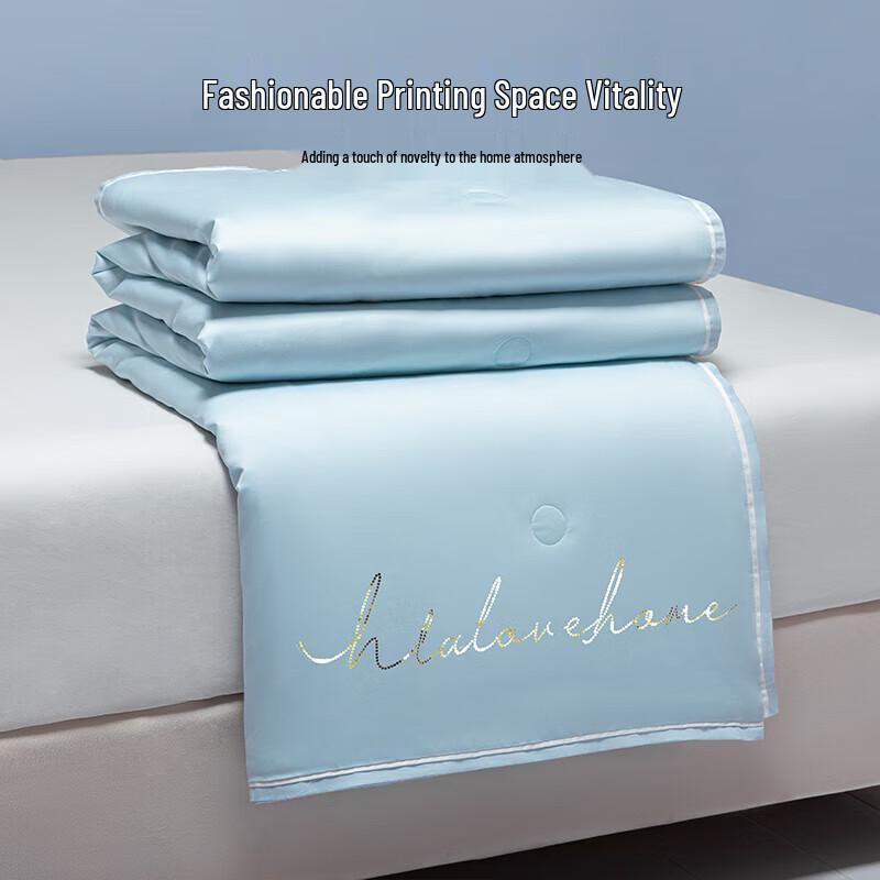 Heilan Home Machine Washable Cooling Summer Quilt