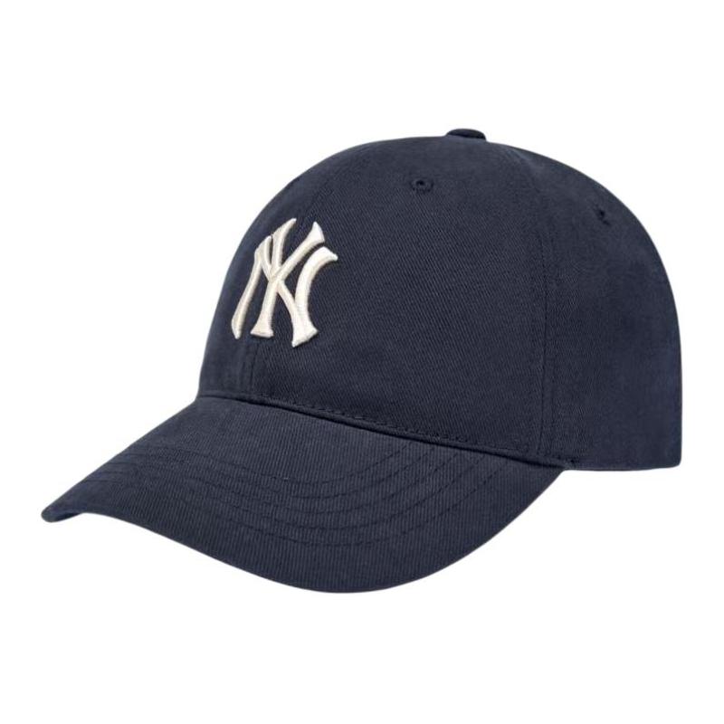 MLB New York Yankees Cotton Baseball Caps Unisex Marine Blue Fashion 3ACPB135N-50NYS