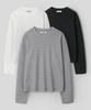 INDUST Crop Thermal Waffle Long Sleeve T-Shirt_3 Colors