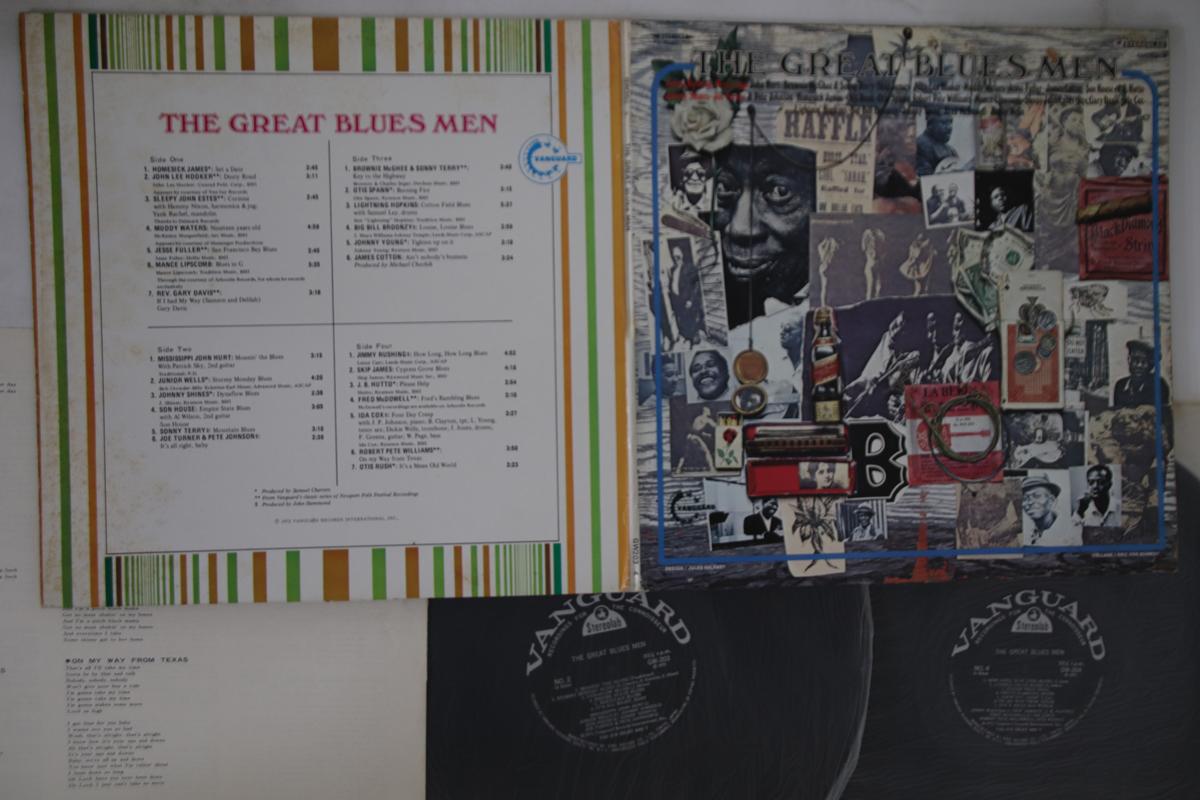 

LP Record VARIOUS - Great Blues Men GW2034 VANGUARD Japan Blues Used