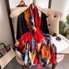 Luxury Brand Scarf Women Shawls and Wraps Spring Pashmina Hijab Bufanda Foulard Female Bandana Beach Stoles