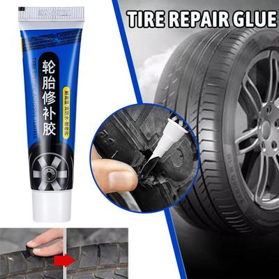 Auto Reifen Kleber Schwarz Kleber Flüssigkeit Starke Gummi Tragen-beständig Glu Auto Kleber Klebstoff Reparaturen Werkzeug L5K1
