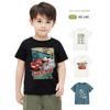 Kids Short Sleeve T-shirt 2024 New Arrival Children's Clothing Japanese Style Export Export Boys Summer Pure Cotton Half Sleeve Cartoon Top