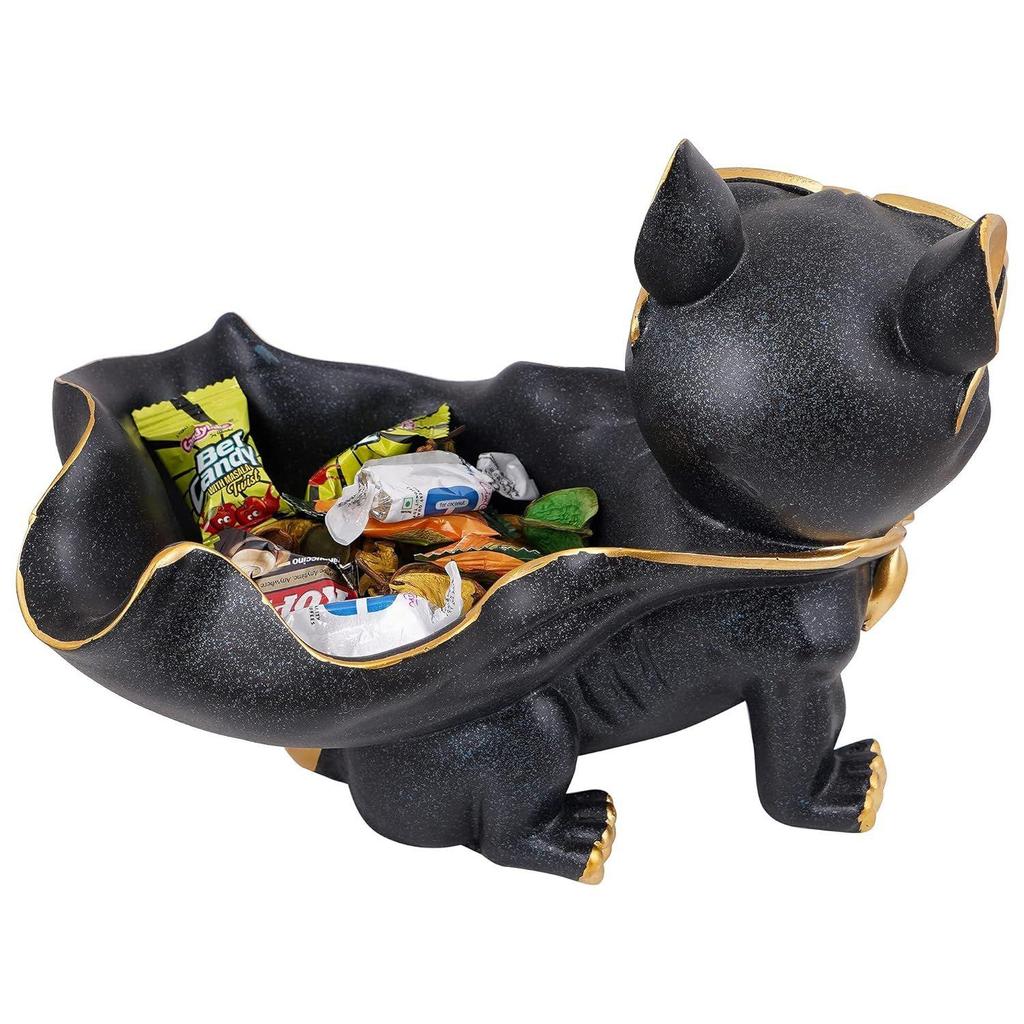 Prunkstück für Heimdekoration Prunkstück (7,5 Zoll)(Harz, Schwarz)