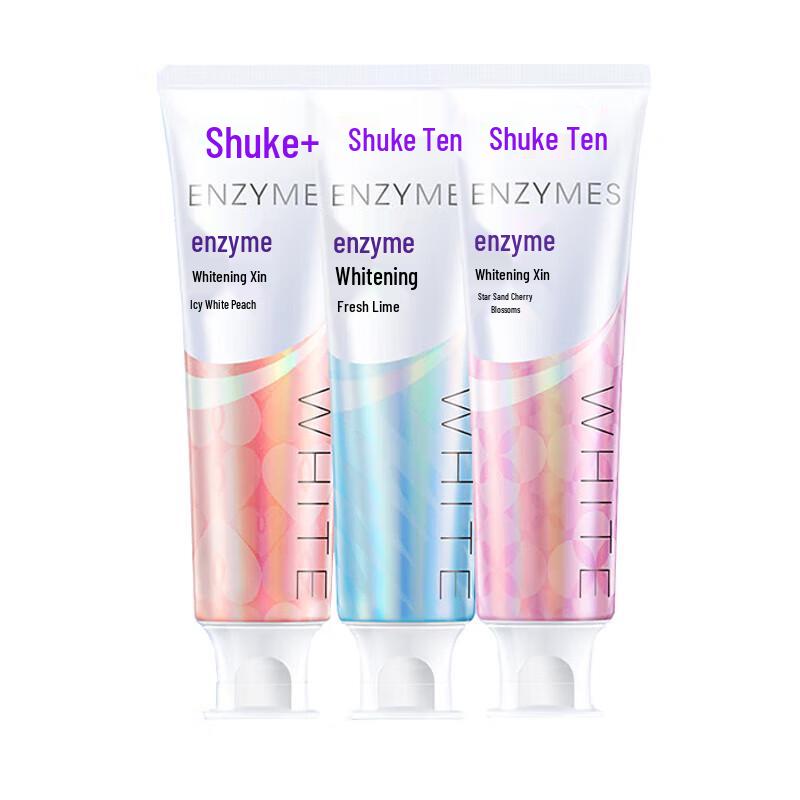 

Shuke Whitening Enzyme Toothpaste 3-Pack