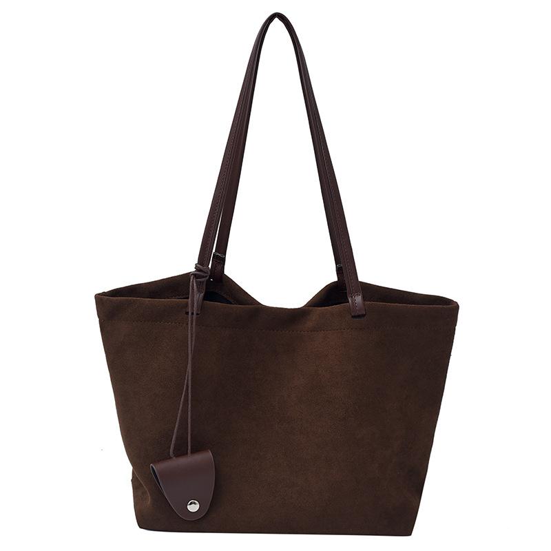 

Сумка-тоут для поїздок, Сумка через плече, Жіноча, Високоякісна, Легкий люкс та Нішева сумка крос-боді кавовий