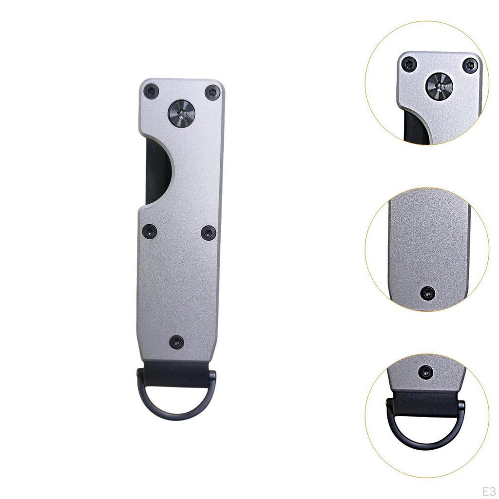 Key Organizer Kompakt metall Lättvikts Minimalistisk nyckelhållare