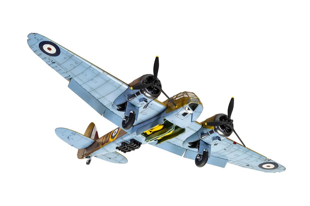 Airfix 1/48 Scale Royal Air Force Bristol Blenheim Mk.1 Plastic Model Kit X9190