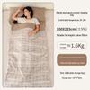 Pure Cotton Adult Plus Size Shoulder Protector & Anti-kick Sleeping Bag for Indoor/Outdoor Use
