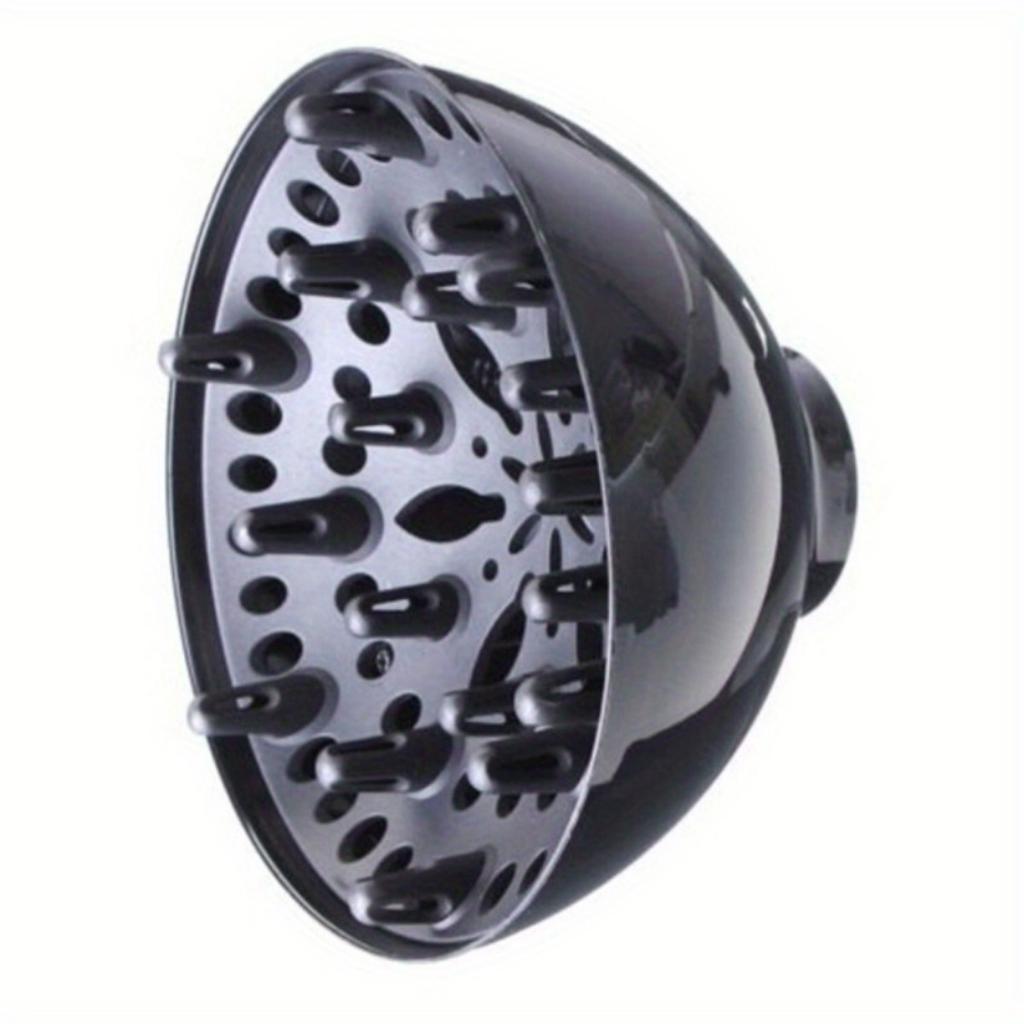 2 Stücke Schwarz Universal Gebläse Friseursalon Lockiges Haar Trockner Diffusor Werkzeug Beste Geschenk Für Sie