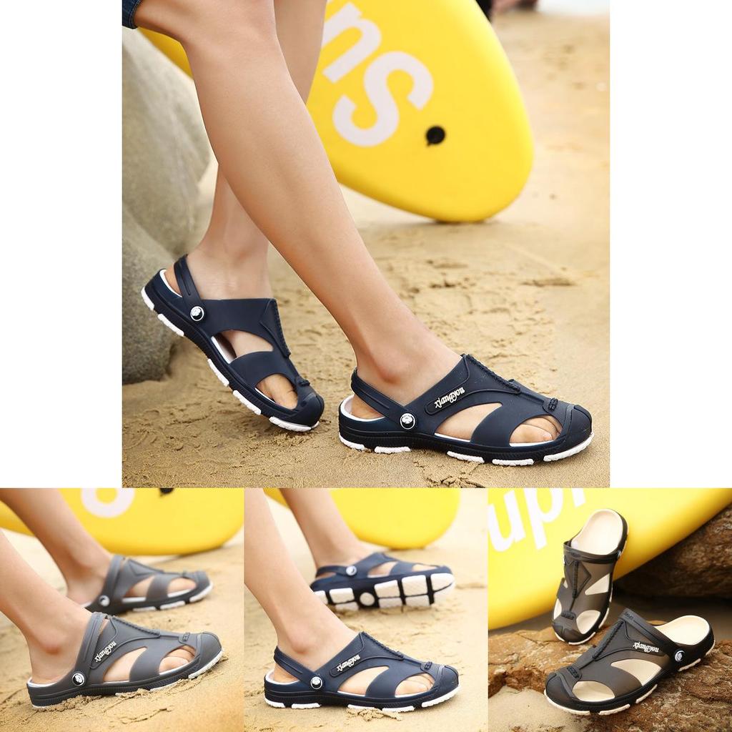 Versatile Mens Flip Flops Sandals Rubber Casual Men Shoes Summer Fashion Beach Slippers