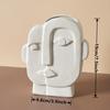 Ceramic Vase Decor Nordic Home Decor For Room Flower Pot Decoration Creative Face Vase Decoration Home And Decoration Body Vases