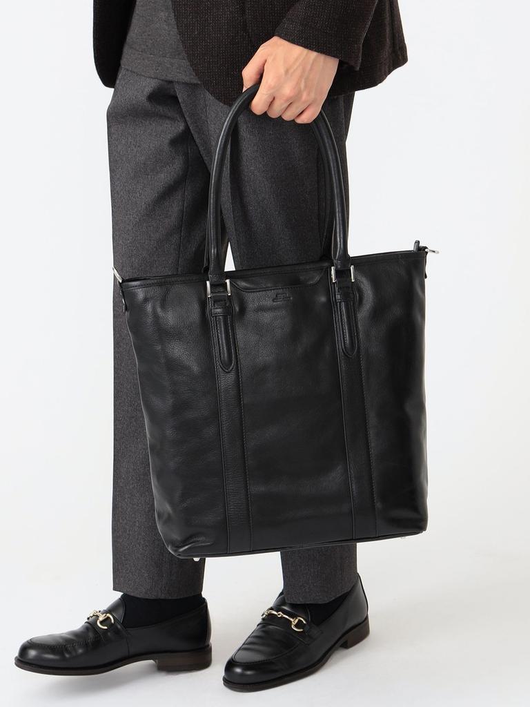 B.:MING LIFE STORE by BEAMS SEEKER Ledertasche 4-Wege, Herren, Schwarz, Einheitsgröße