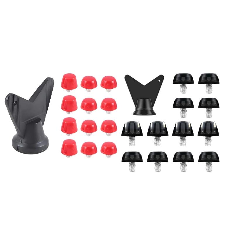 12Pcs Universals Football Shoe Stud Replacement Professional Soccer Cleats Football Boot Spikes for Soccer Shoes