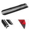 6Pcs Interior Door Panel Trim Carbon Fiber Strip Cover Fit for Mitsubishi Lancer 2008?2016
