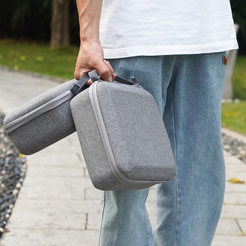 Bolsa de Armazenamento Portátil Organizador à Prova de Choque Estojo de Transporte para Viagem Caixa Contêiner Cinza para Acessórios de Drone Avata 2