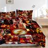 3pcs Flash Speedster Bedding Set, Soft Polyester Duvet Cover and Pillowcases Seasons All Suitable, Design for Bedroom L1003334