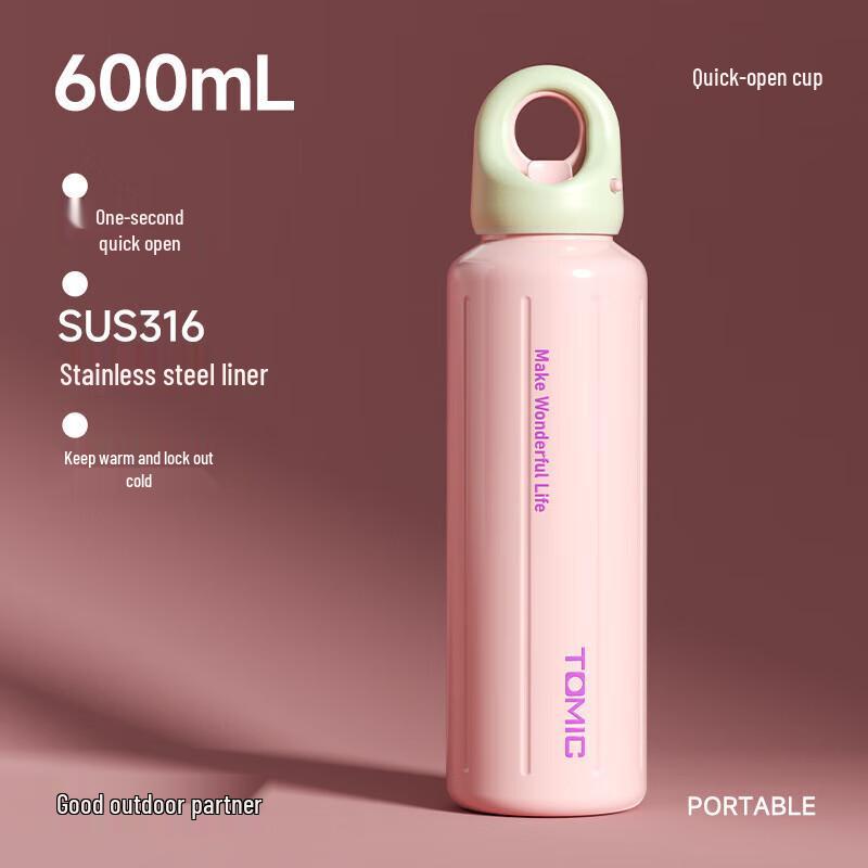 Temec Portable Insulated Travel Water Bottle