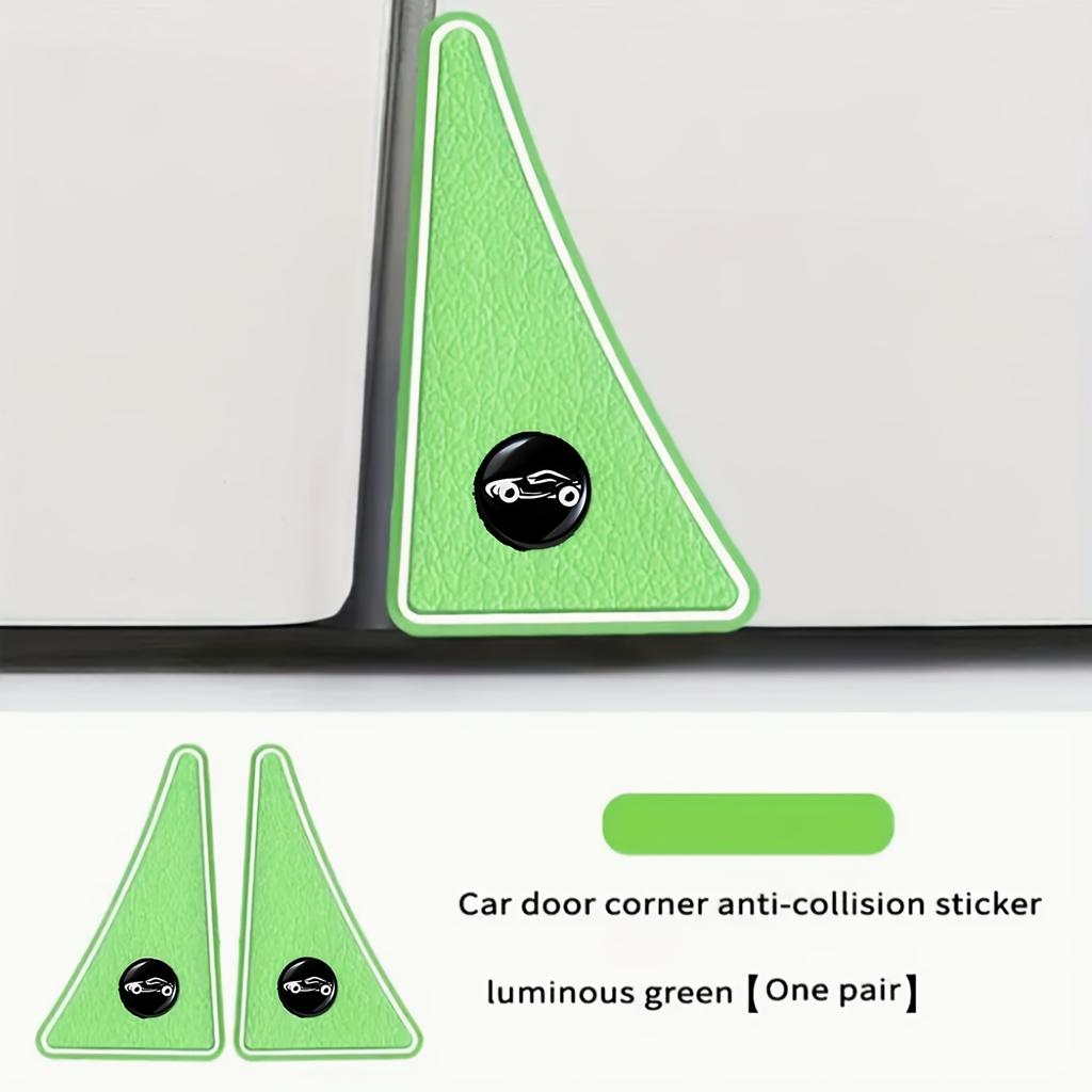 [2pcs PVC Edge Guards] 2pcs PVC Car Door Edge Guards | Anti-Scratch & Collision Protection Stickers for Enhanced Vehicle Safety, Car Door Protector