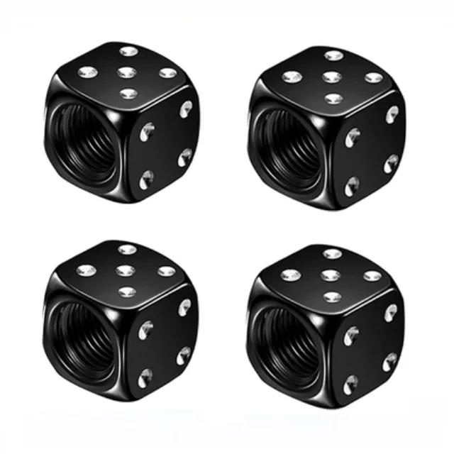 Bouchons De Valve De Pneu De Roue De Voiture En Alliage D'aluminium, Couvercles De Tige De Jante De Pneu, Étanche À La Poussière D'air Pour Automob