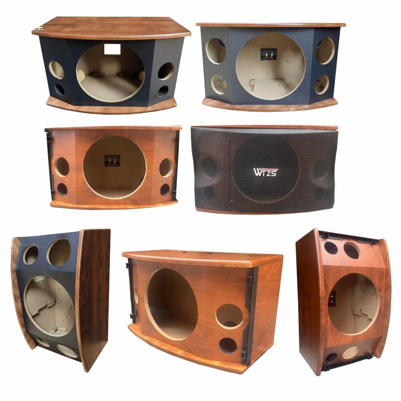 Home Audio KTV 3-Way Speaker Cabinet: 8, 10, 12 Inch Wooden Dance/Meeting