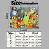 The Simpsons Wall Tapestry Aesthetic Wall Hanging Printed Fabric Blanket Decorative Tapestries for Bedroom Living Room Home Decor