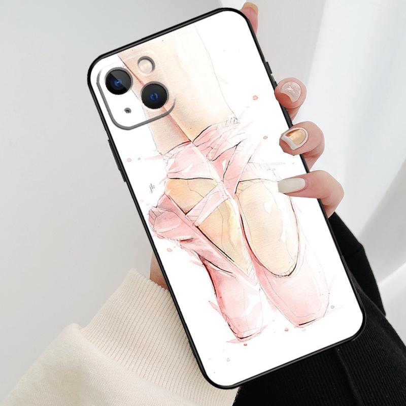 Ballerina Ballet Dance Girl Phone Case For iPhone 17 Pro Max 15 14 13 11 12 16 Pro Max mini 15 16 Plus 16e 17 Air Cover