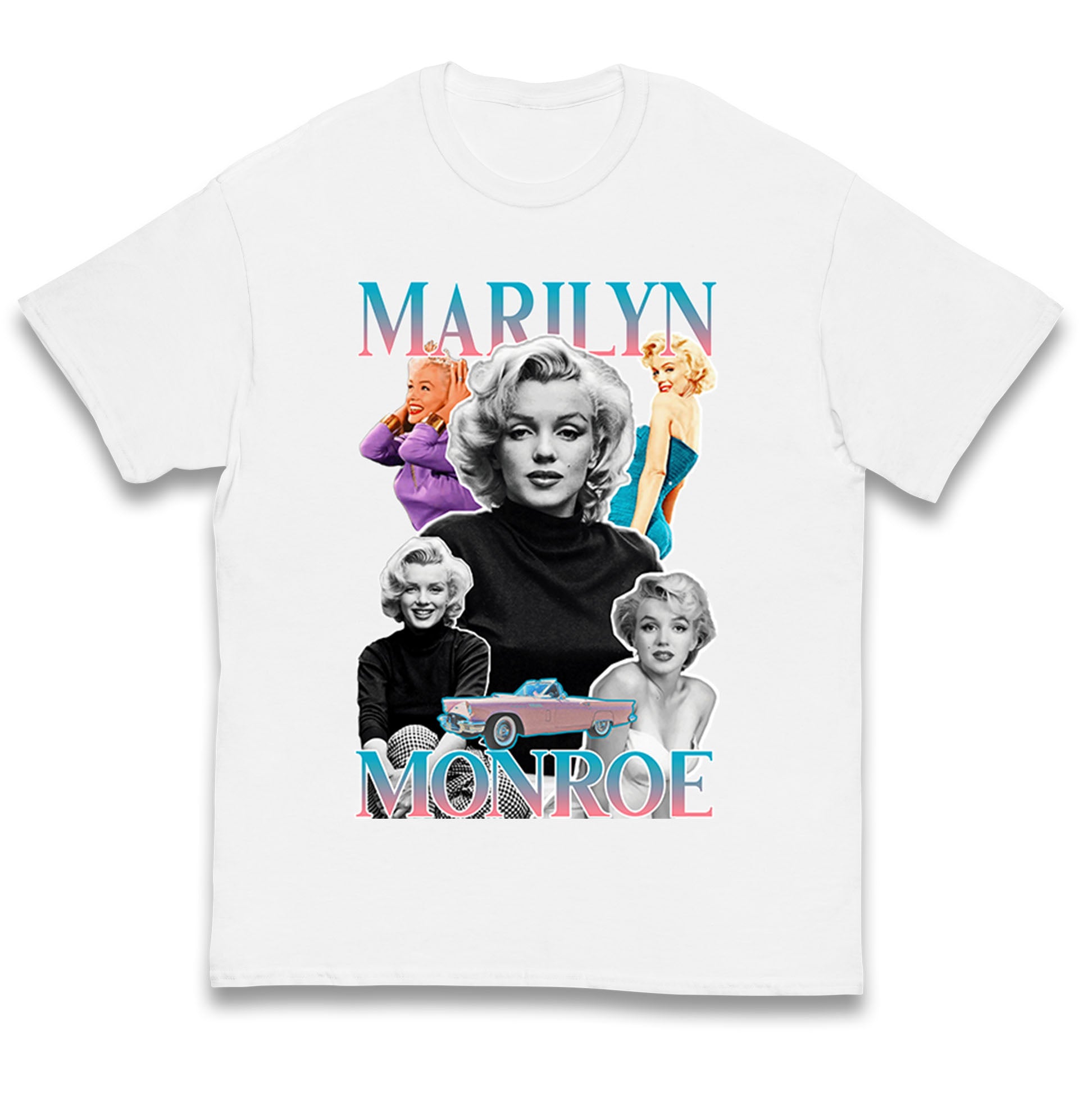 Marilyn Monroe Pink Cadillac Bootleg Kids T Shirt 130