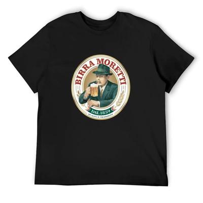 Classy Birra Moretti Logo T-Shirt Baggy Shirts Tees Football T Shirt Summer Tops Men Clothing