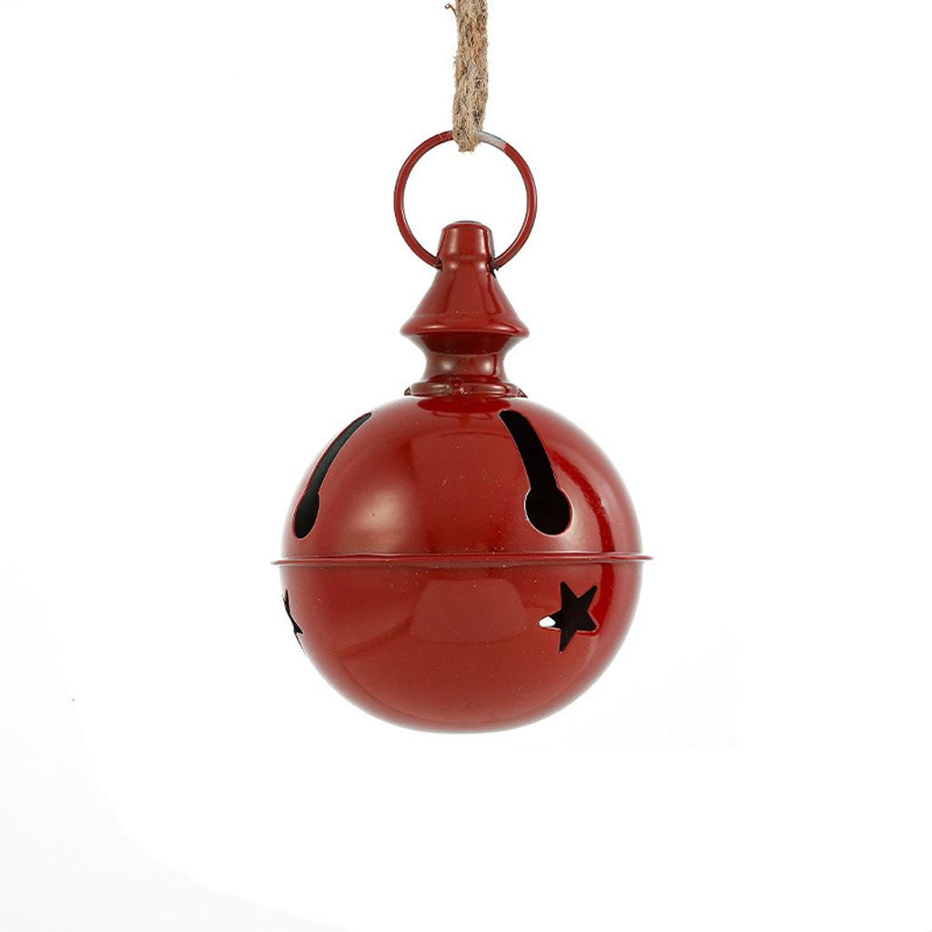 Christmas Bell Decorations Iron Atmosphere Large Ornaments To Decorate The Christmas Tree Creative Pendants
