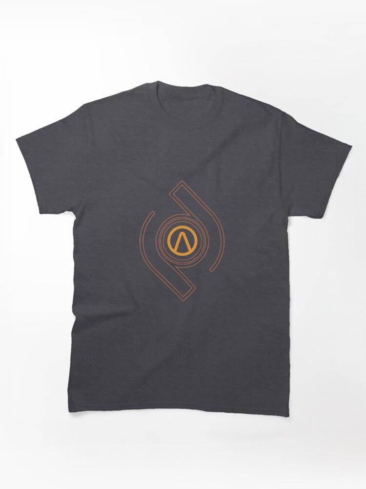 Borderlands blue and yellow logo Classic T-Shirt