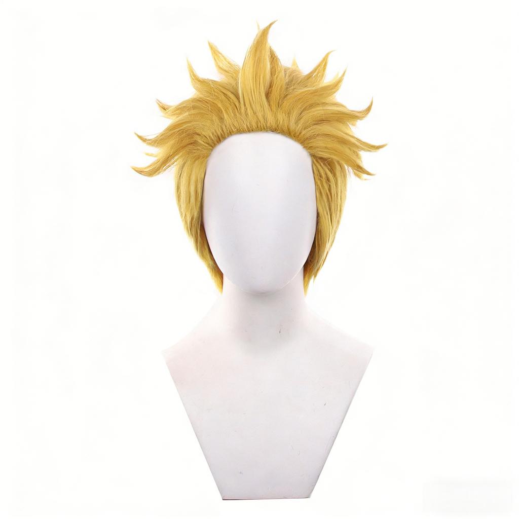 Engine Cosplay Wig Short Hair Heat Resistant Synthetic Wigs Halloween Party Prop For Halloween Cosplay