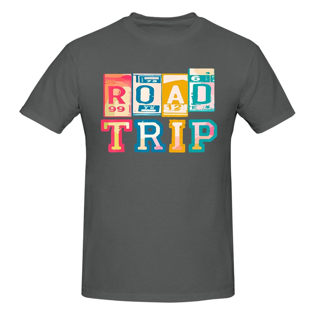 1 Piece Colorful Novelty Graphic 100 Cotton Tshirt Road Trip Tees Tops For Unisex