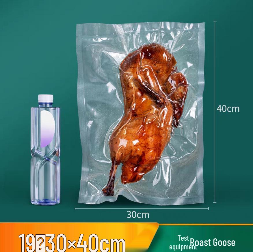 Thickened Transparent Vacuum Food Preservation Bags - Plastic Seal