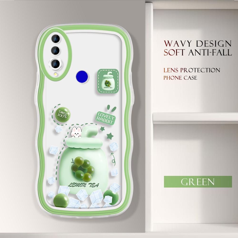 

Модный мягкий волнистый чехол для телефона с мультяшным узором, защита камеры, противоударный чехол для мобильного телефона Huawei Honor iPhone Infinix Tecno Itel Infinix GT 10 Pro