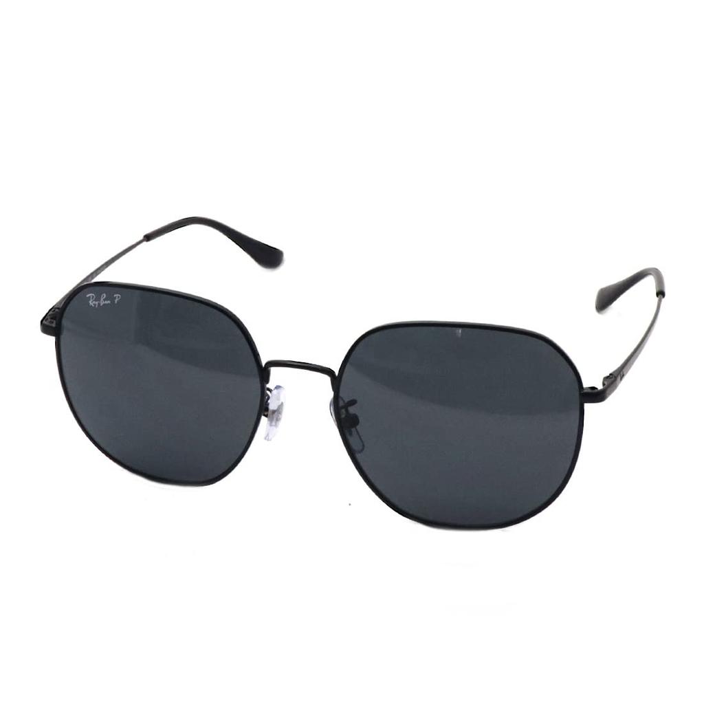 RB3680D Black Grey Polar 60 Ray-Ban Sunglasses, Frame/Dark Lens,