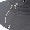 Wide Brim Bucket Hat For Men Women Uv Protection Sun Hat With Adjustable Chin Strap Breathable Mesh For Hiking Fishing Camping