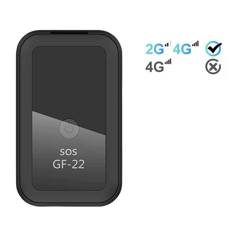 Dispositivo di localizzazione per auto GF-22, potente allarme automatico magnetico, mini localizzatore GPS per auto, controllo vocale, dispositivo anti-smarrimento