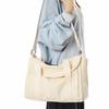 Canvas Bag Women's Crossbody Bag Men's Lightweight Commuting Shoulder Bag Large Capacity Student Class Bag