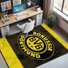 Borussia Dortmund Muster Teppich, Innen-/Außenmatte, für Picknick, Spielzimmer, Schlafzimmer, Büro, Wohnzimmer, Heimdeko Teppich, Geburtstagsgeschenk