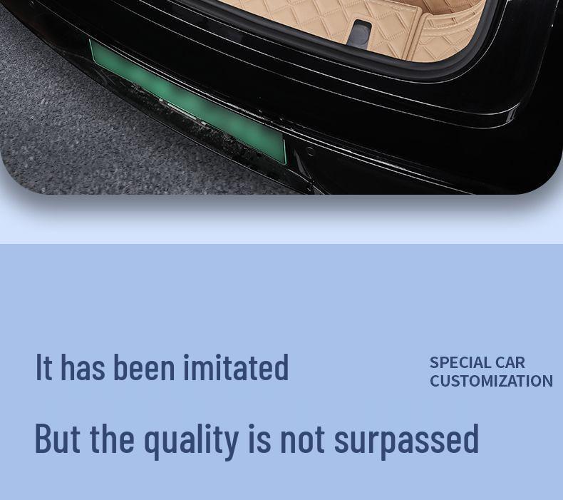 Galaxy A7 Trunk Mat: Interior Tail Box Cover for Car Modification