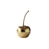 Creative Resin Crafts Golden Apples Fruit Sculptures Apple Ornaments Cherry Decorative Figurines Home Decoration Accessories