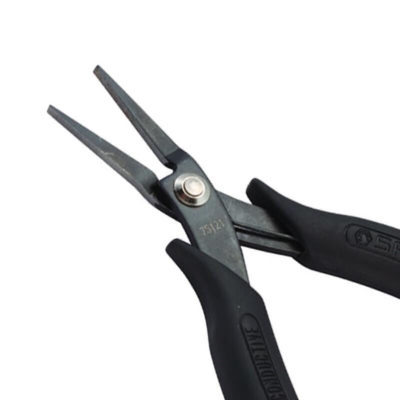 SATA 75121 Anti-static Smooth Jaw Flat-Nose Pliers
